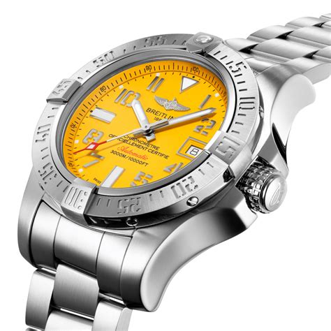 breitling avenger seawolf titanium price|breitling avenger ii seawolf yellow.